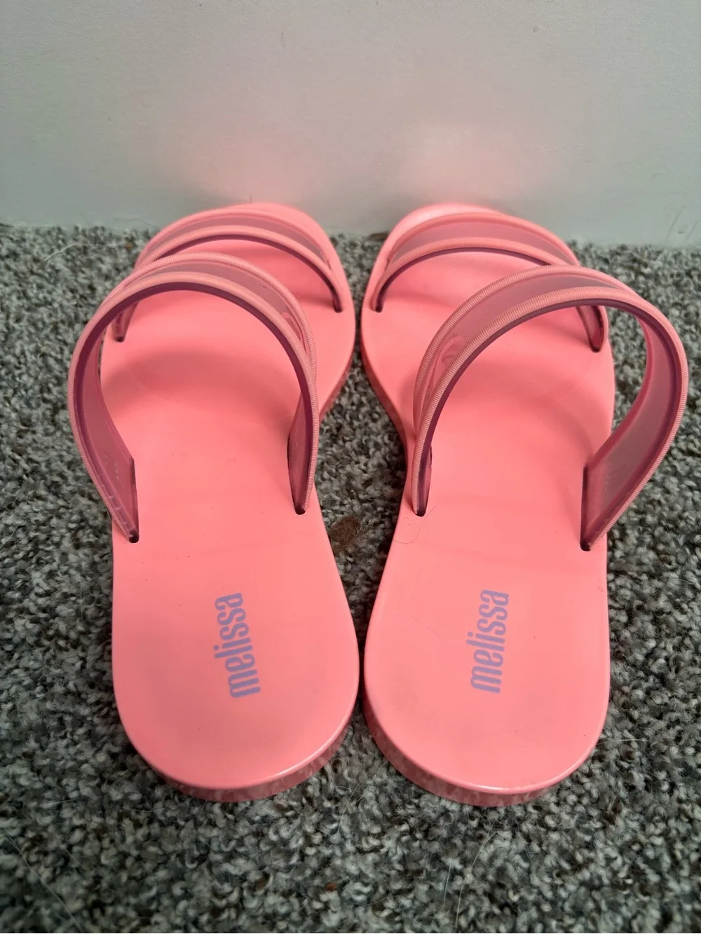 Melissa Coral Women’s Slide Sandals Size 5